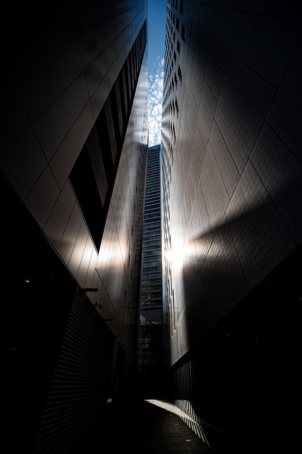 Architecture Photograph - Rectangular Sky by Masami Kondo