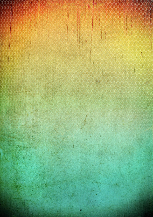 Red And Blue Paper Grunge Background Photograph by Duncan1890
