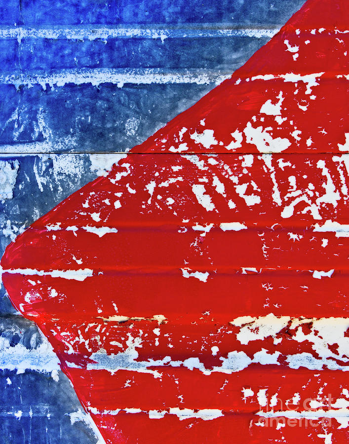 Red and Blue Photograph by Patti Schulze