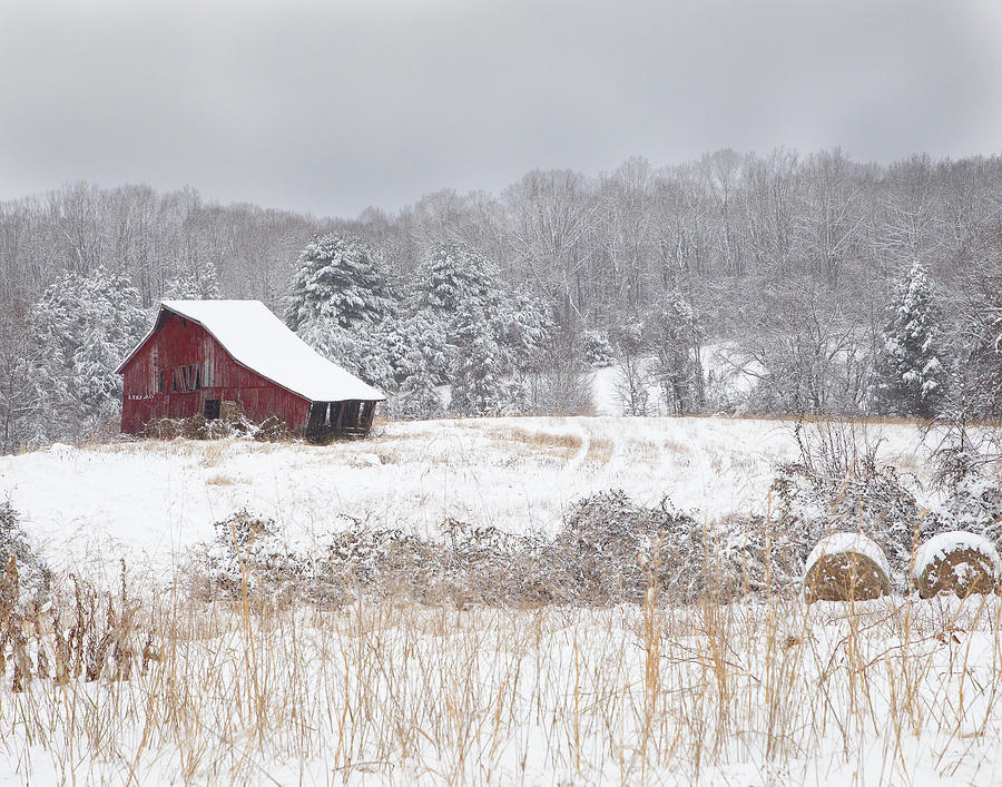 Red Barn 621 Photograph by Jeanne Jackson