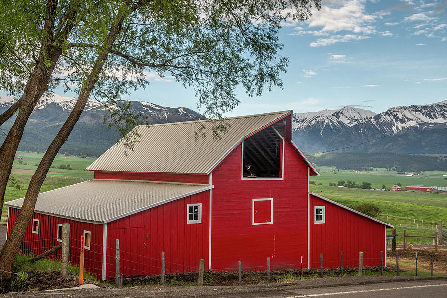 Red Barn by the Road by Matthew Irvin Red Barn by the Road by Matthew Irvin