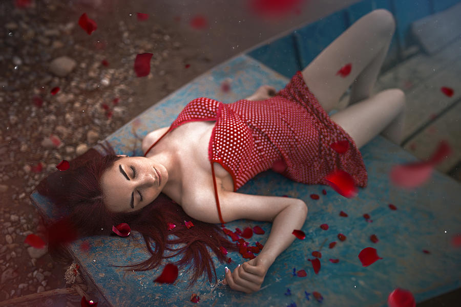 Red Beauty Photograph by Goran Jordanski