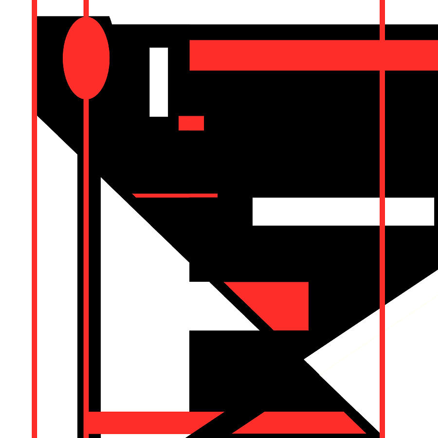 Red Black 013 by Elastic Pixels Red Black 013 by Elastic Pixels