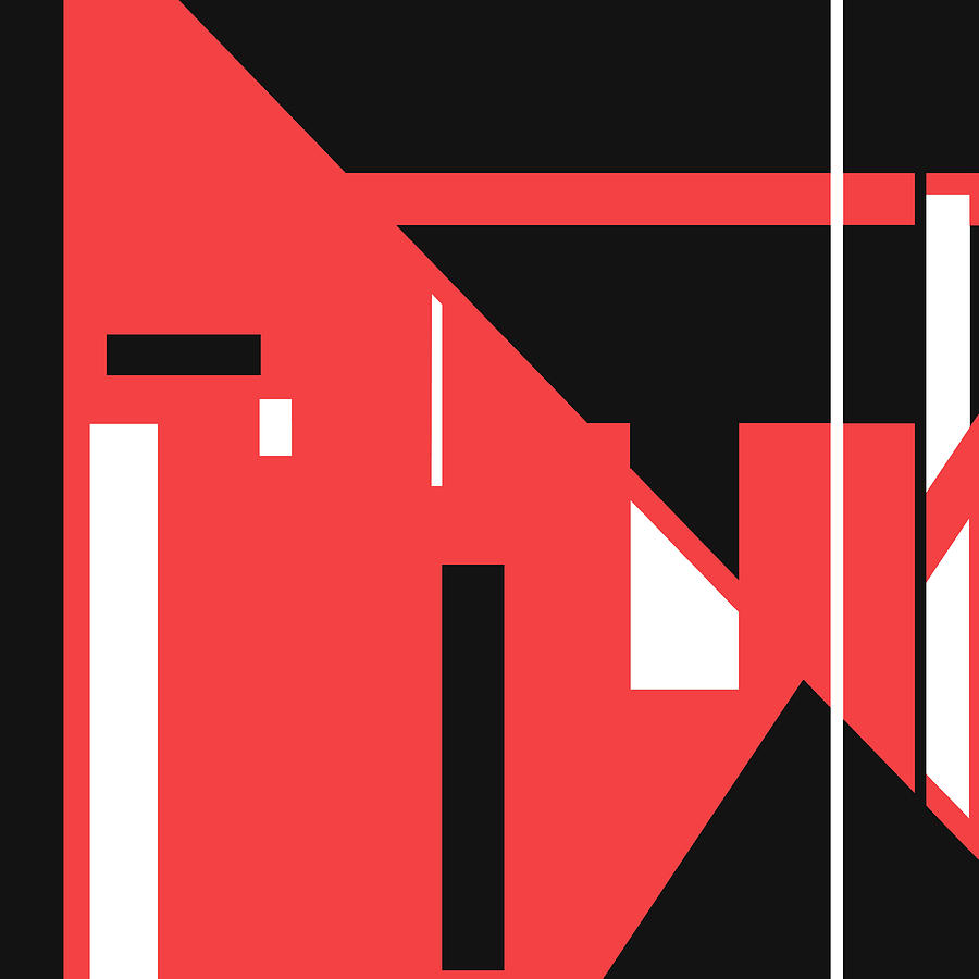 Red Black 021 by Elastic Pixels Red Black 021 by Elastic Pixels