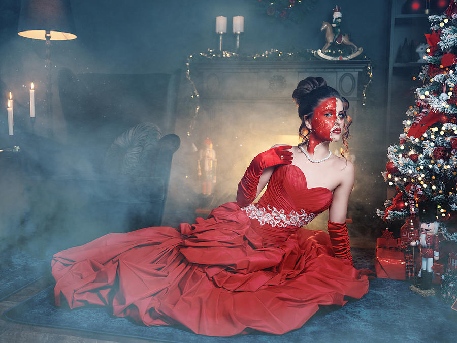 Red Christmas Series Photograph by Martin Lee