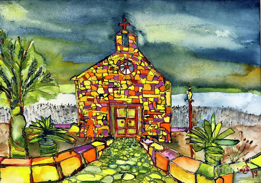 Red Cross Painting by Glen Garnett Red Cross Painting by Glen Garnett