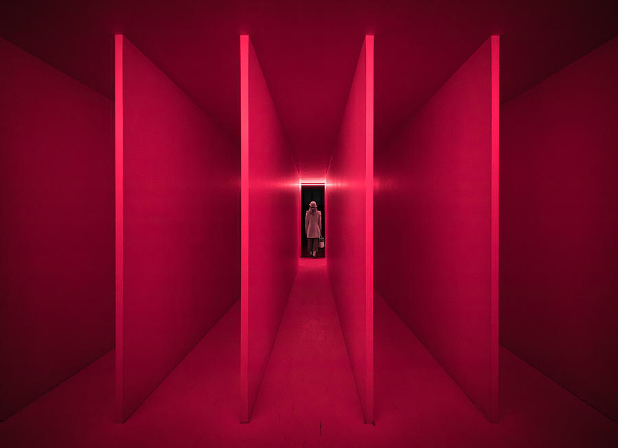 Red Dimension Photograph by Marco Tagliarino