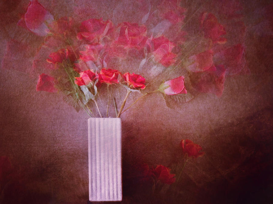 Red Flower Photograph by Kahar Lagaa