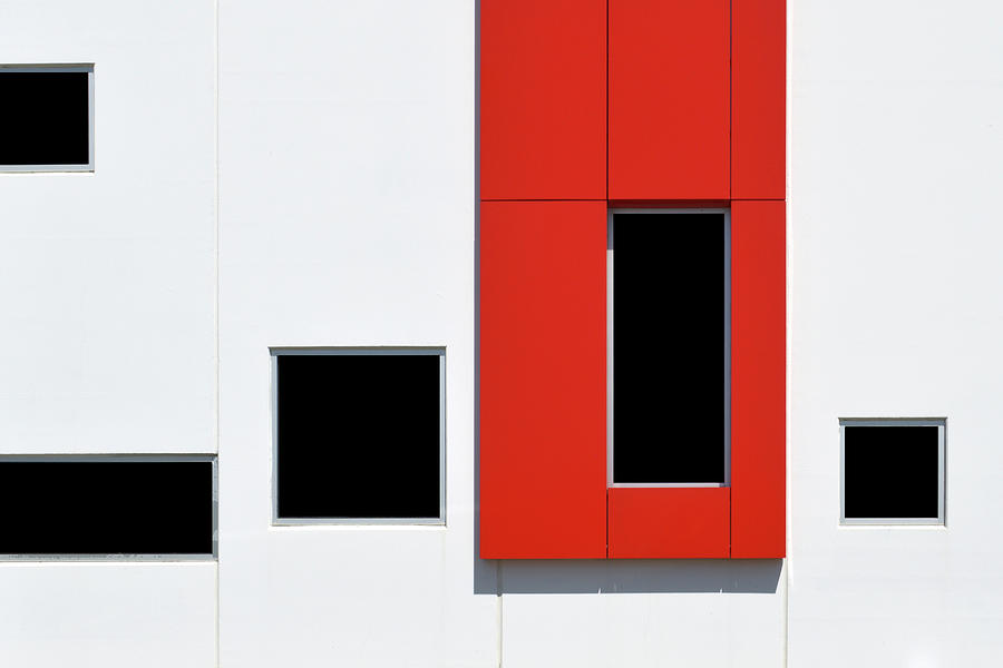 Red Frame 2 Photograph by Stuart Allen