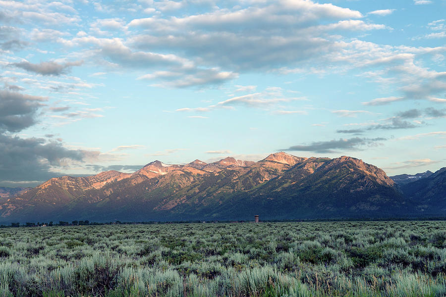 Red Glow Of Sunrise Over Jac Photograph by Gail Shotlander - Fine Art ...