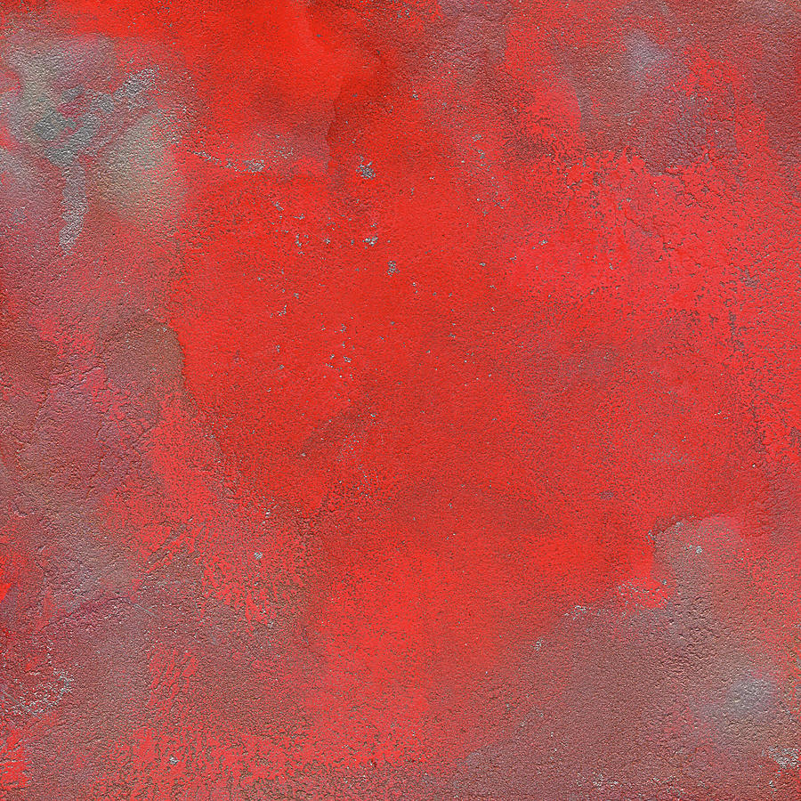 Abstract Painting - Red Grandeur by Jai Johnson