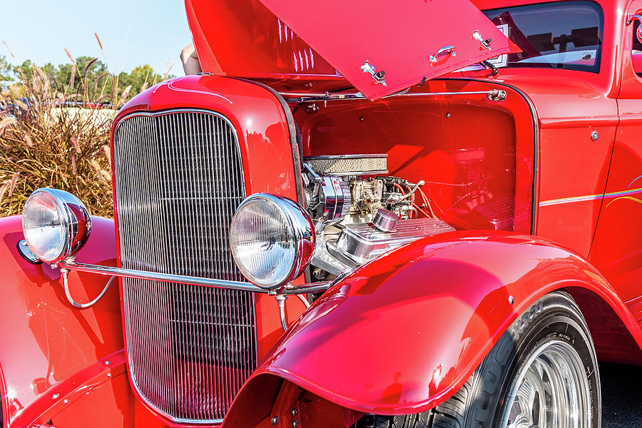 Red Hot Rod Photograph