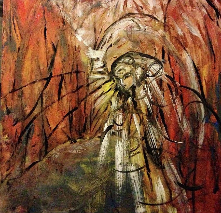 Red Mixed Media by Joy Beckler Red Mixed Media by Joy Beckler