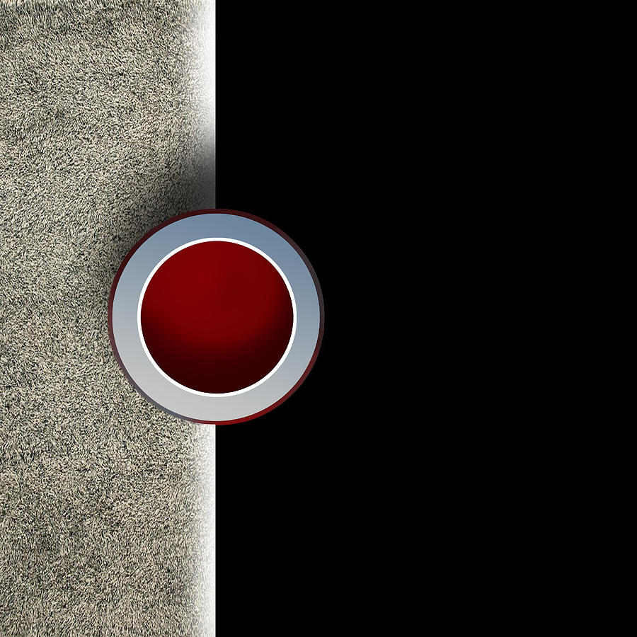 Abstract Photograph - Red Knob by Antonyus Bunjamin (abe)
