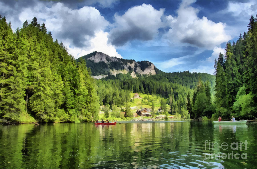 Red Lake by Odon Czintos Red Lake by Odon Czintos