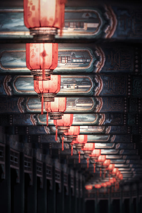 Red Lanterns Photograph by Ran Shen - Fine Art America