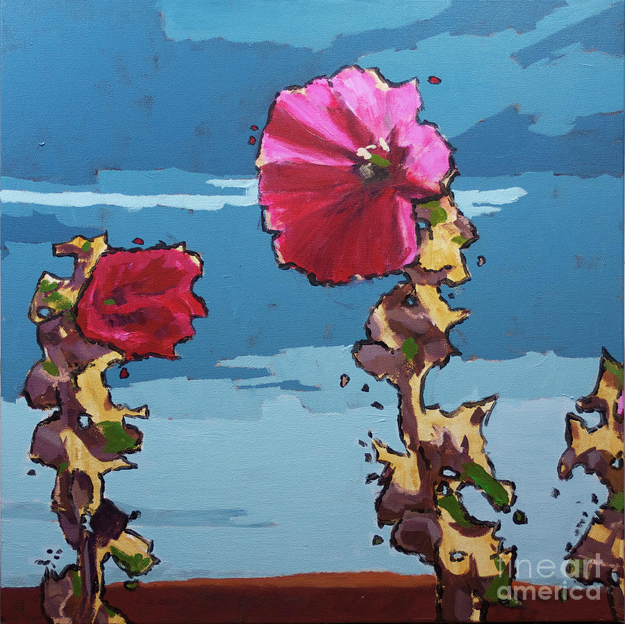Contemporary Painting - Red Light District by Hilton McLaurin Contemporary Painting - Red Light District by Hilton McLaurin