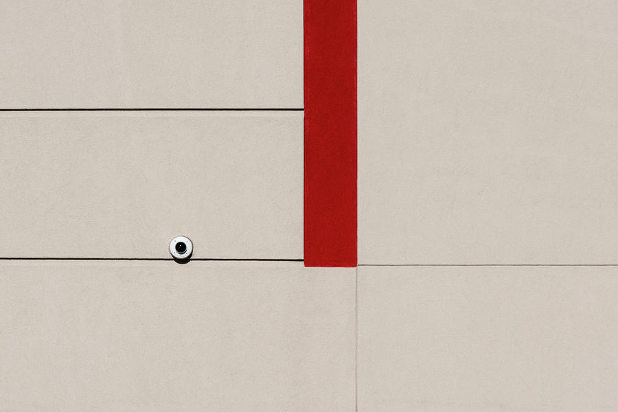 Red Line Photograph by Stuart Allen