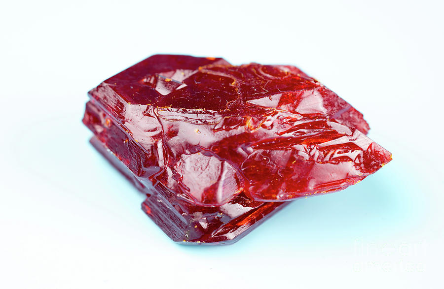 Red Mineral Photograph by Wladimir Bulgar/science Photo Library