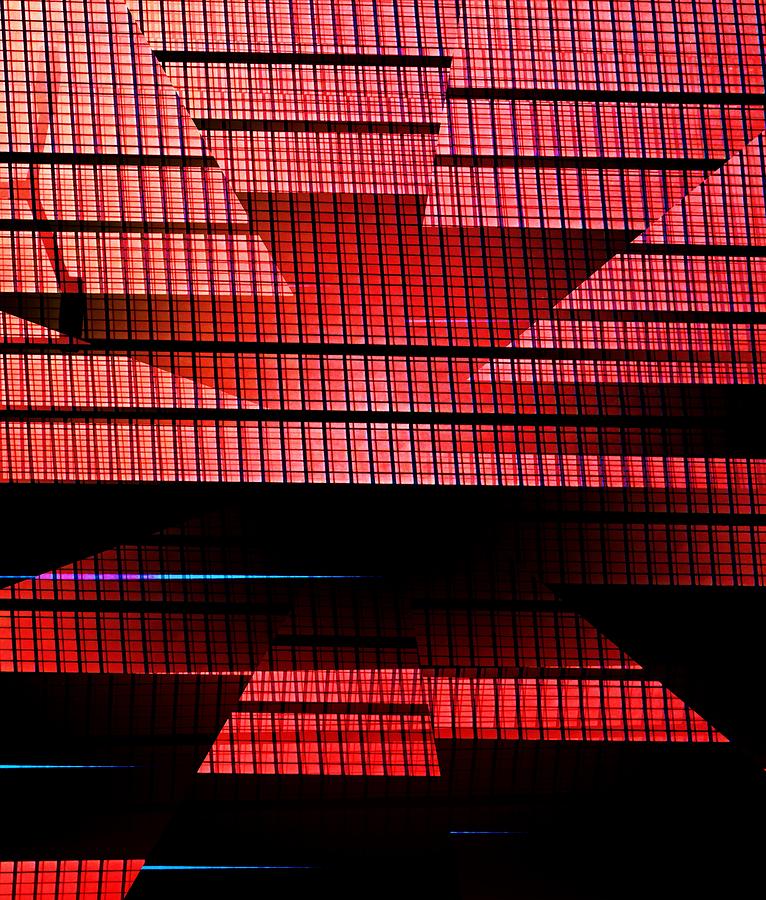 Red Mirror Photograph by Dietmar Scherf