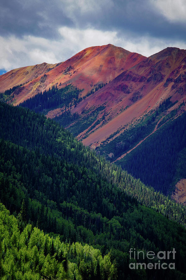 Red Mountain Colorado Photograph by Janice Pariza