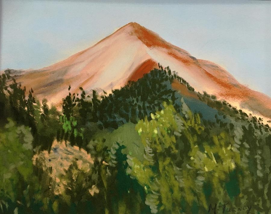 Red Mountain Pass Pastel by Michele Turney