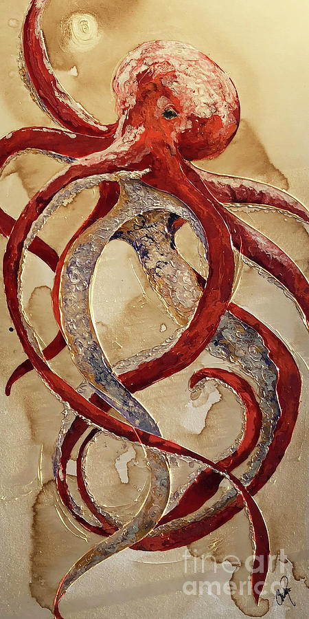 Red Octopus by Christy Freeman Stark Red Octopus by Christy Freeman Stark