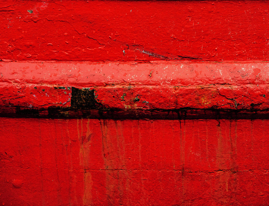 Red Paint Photograph by S Katz