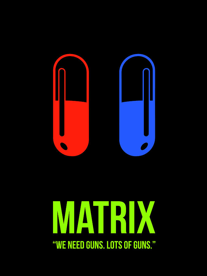 red pill blue pill from matrix