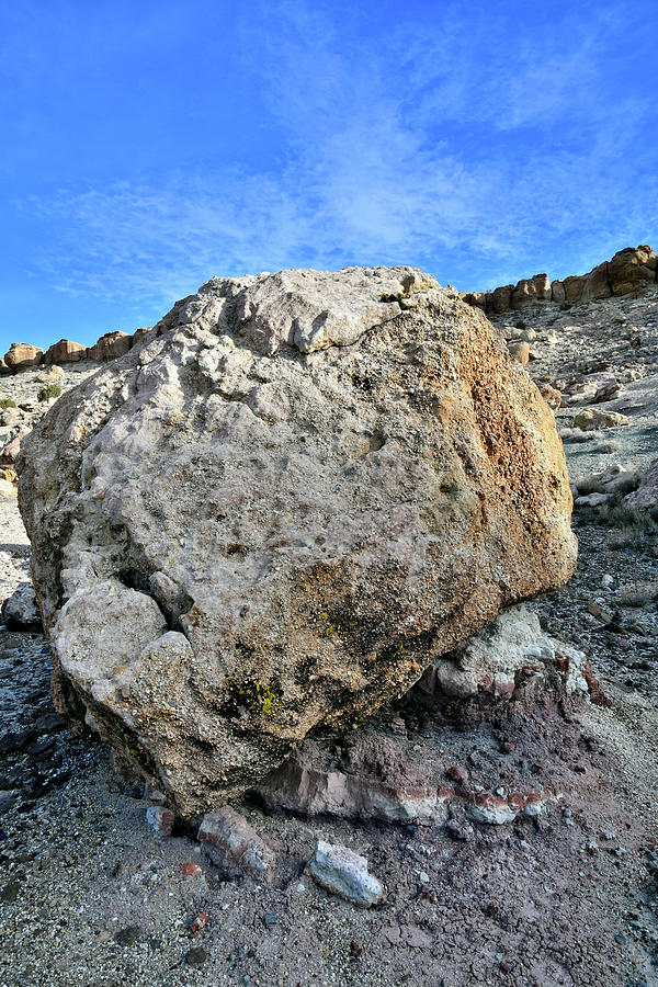 Red Point Boulder Photograph by Ray Mathis