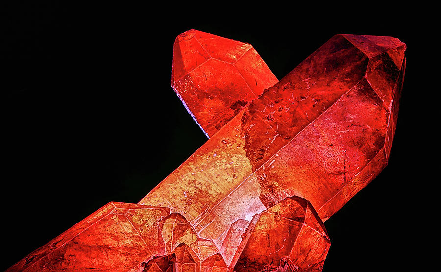 Red Quartz Photograph by JC Findley