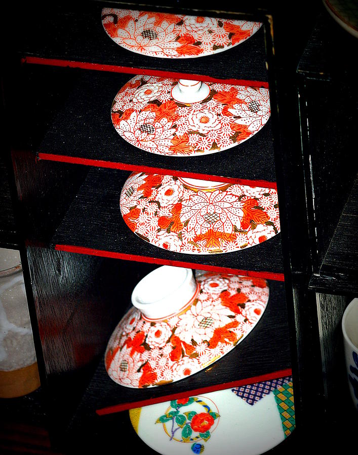 Red Rice Bowl Lids by Kimberly-Ann Talbert Red Rice Bowl Lids by Kimberly-Ann Talbert