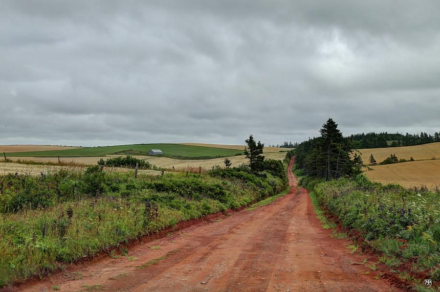 Red Road, PEI Photograph by John Meader