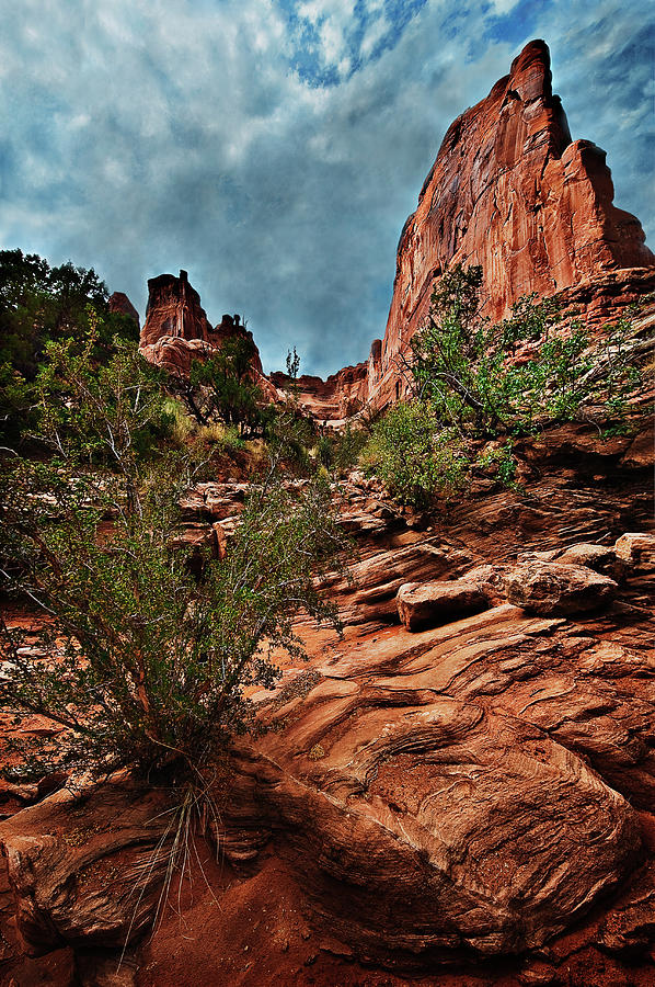 Red Rock Staircase Photograph by John Christopher
