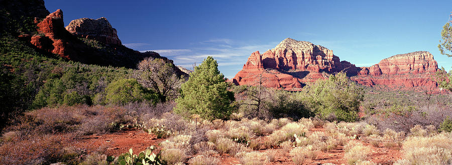 Red Rock Trail View At Sedona Photograph by Lfreytag Red Rock Trail View At Sedona Photograph by Lfreytag