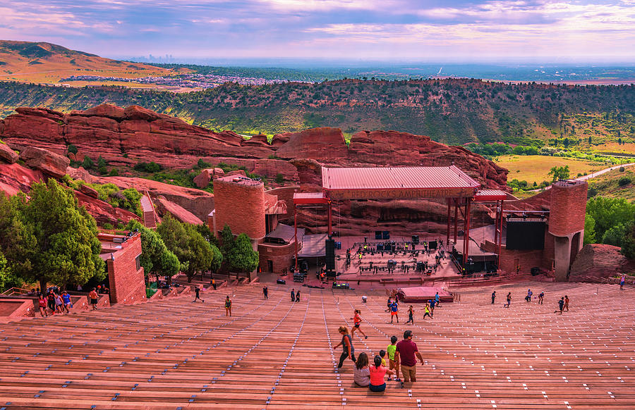 Red Rocks Amphitheatre I Photograph by Steven Ainsworth