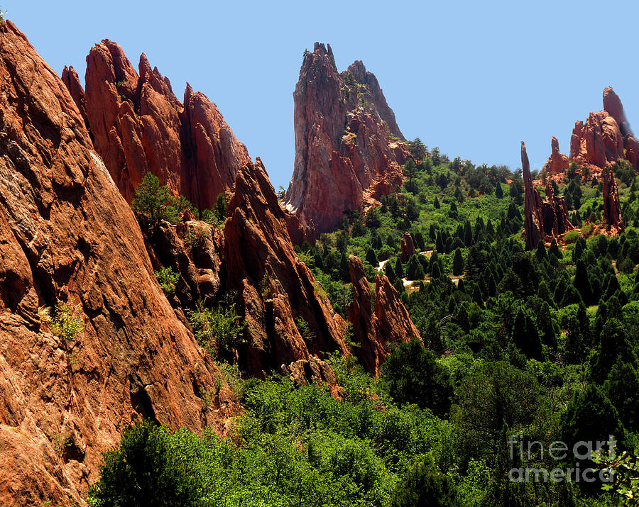 Red Rocks Colorado  Photograph by Raymond Earley
