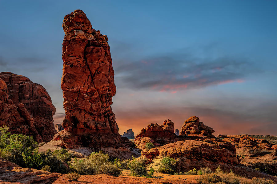 Red Rocks Photograph by Wade Aiken