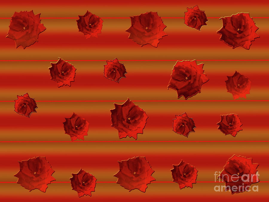 Red Roses Falling Photograph by Rockin Docks