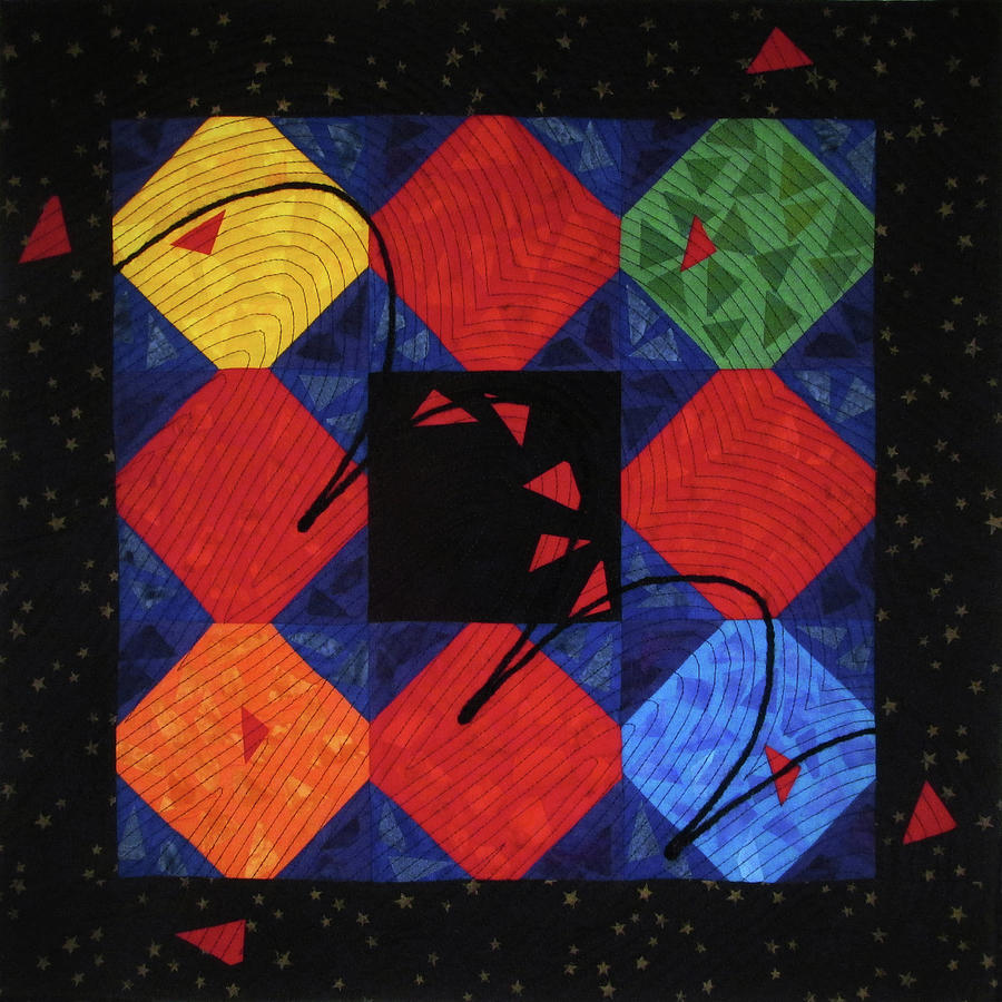Red Rubber Ball Tapestry - Textile by Pam Geisel