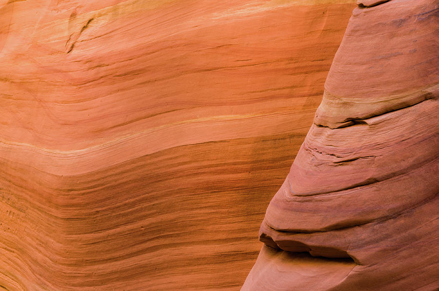 Red Sandstone Slot Canyon Photograph by Adventure photo