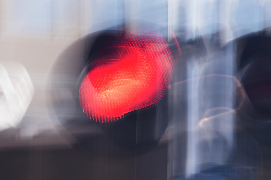 Red Semaphore Signal by Yulia Kazansky Red Semaphore Signal by Yulia Kazansky