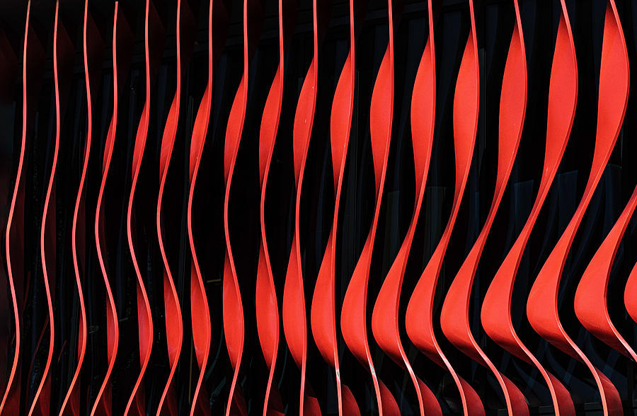 Red Shading Elements Photograph by Stephan Ruckert - Fine Art America