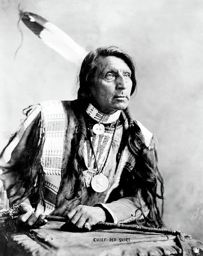 Red Shirt, Lakota Tribal Chief Photograph by Science Source