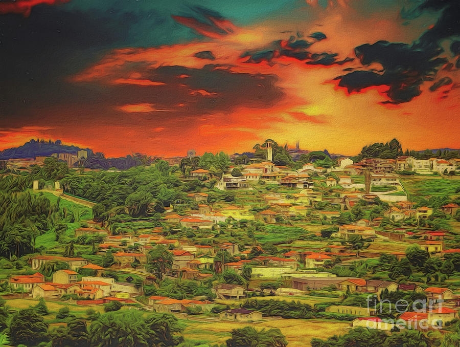Landscape Photograph - Red Sky At Night by Leigh Kemp Landscape Photograph - Red Sky At Night by Leigh Kemp