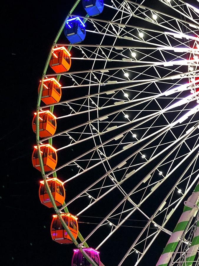 Red Sky Wheel Cars Photograph by Denise Mazzocco | Fine Art America