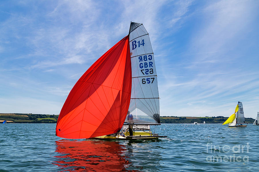 Red Spinnaker by Brian Roscorla Red Spinnaker by Brian Roscorla