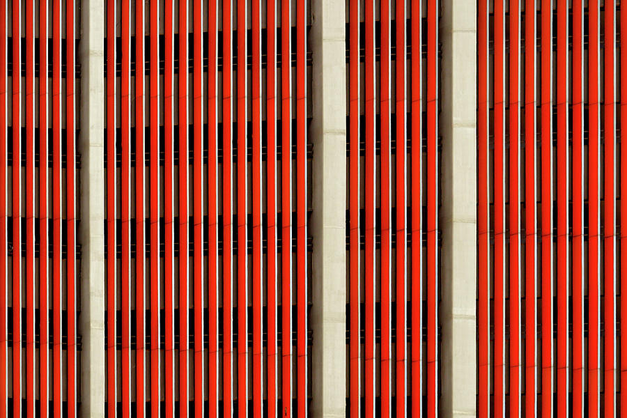 Red Stripes Photograph by Stuart Allen