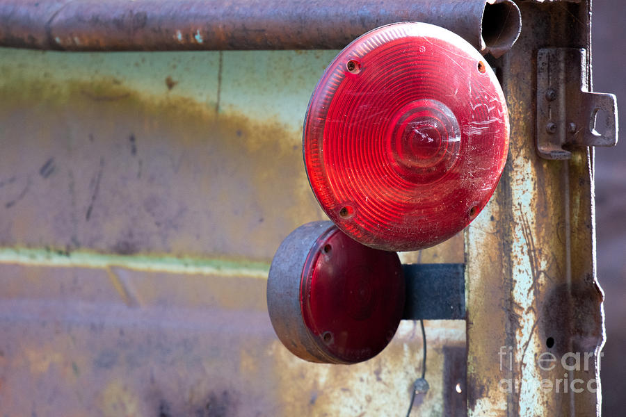 Red Taillight Photograph by Lisa Manifold Red Taillight Photograph by Lisa Manifold