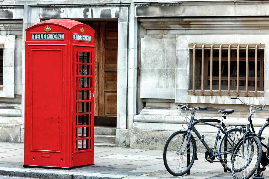 Red Telephone Box in London Photograph by John Rizzuto